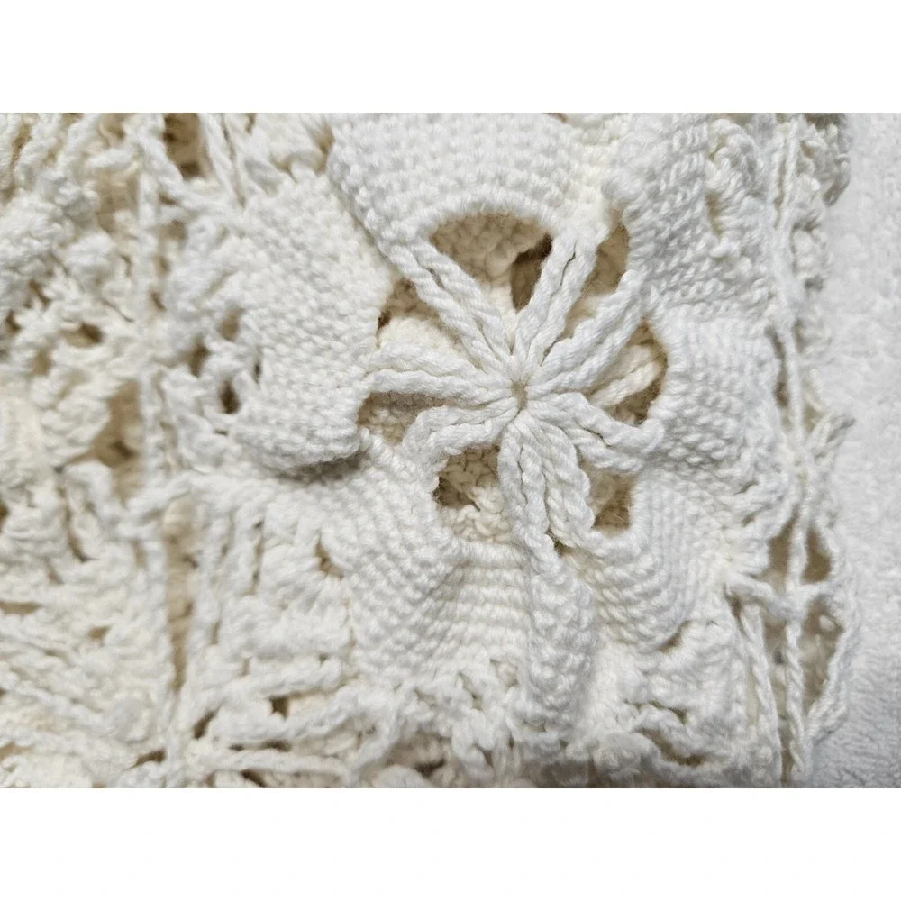 Vintage‎ Handmade  Crotchet  Blanket